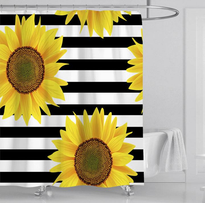 Floral Decorative Shower Curtain Stornfield