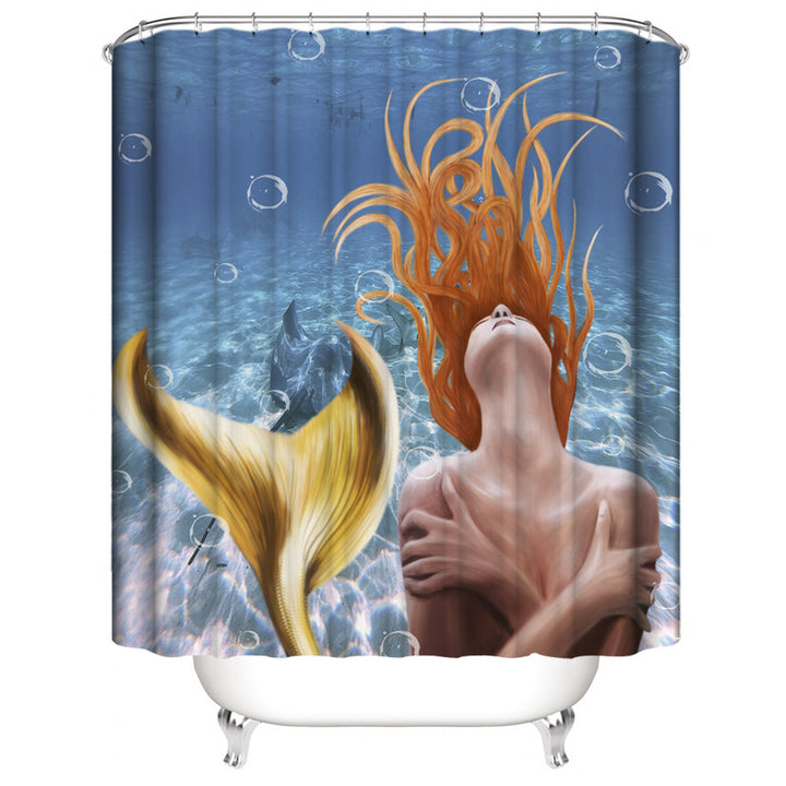 Artistic Mermaid-Themed Bathroom Set Stornfield