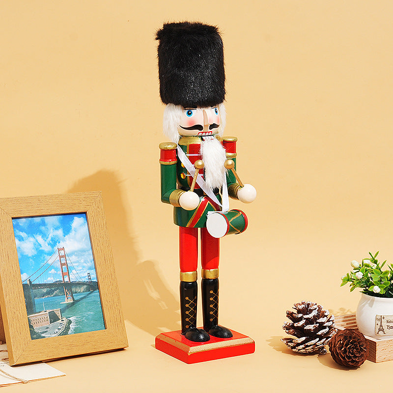 Nutcracker figure made of wood, 30 cm, Christmas decoration