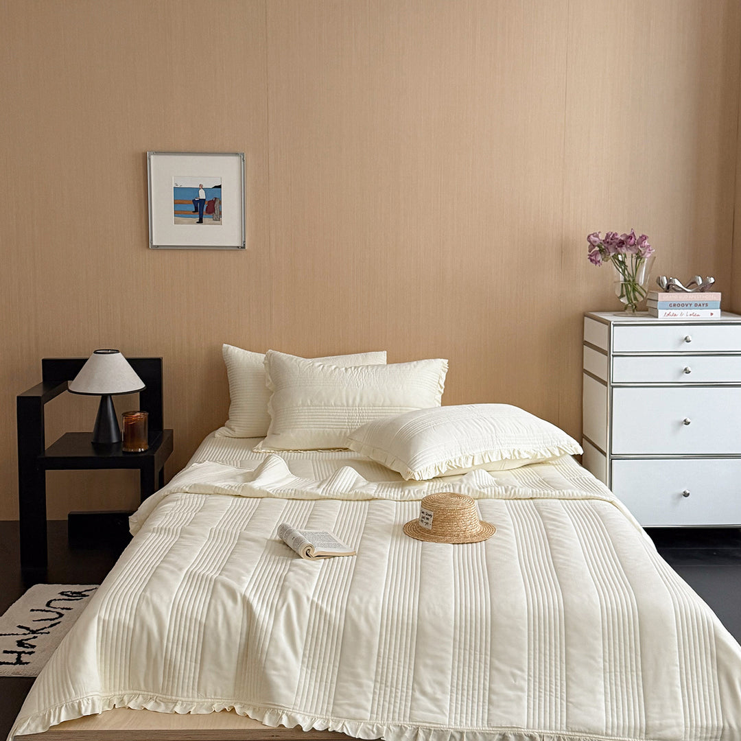 Bedspread set, 3-piece, modal, summer weight