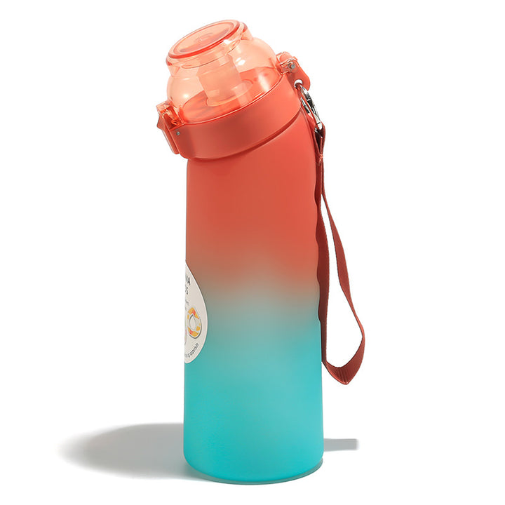 Drinking cup with aroma ring and straw, 800 ml