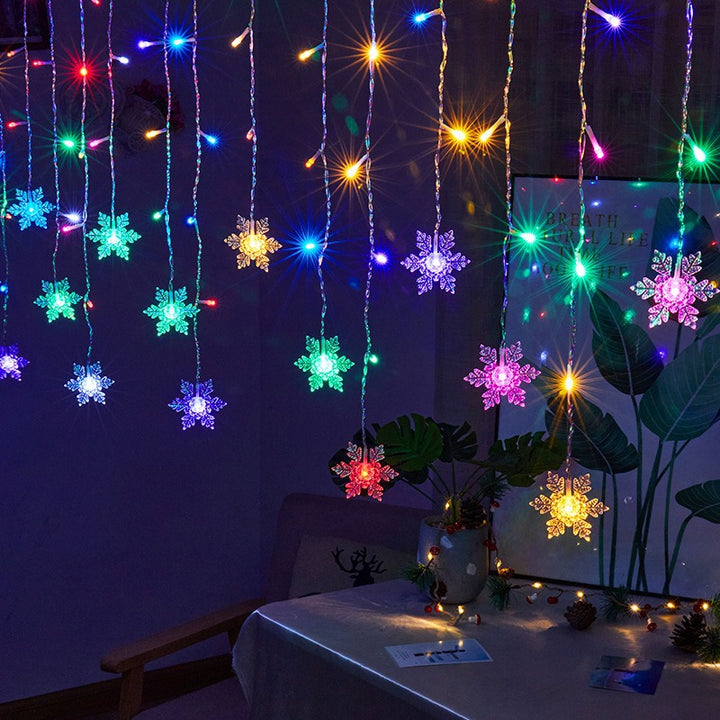 LED Icicle Light Curtain for Window Decoration