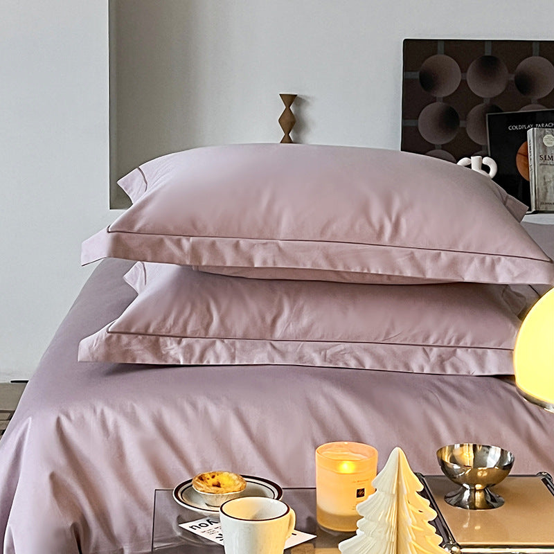 Pillowcase set made of long-staple cotton, 48x74 cm