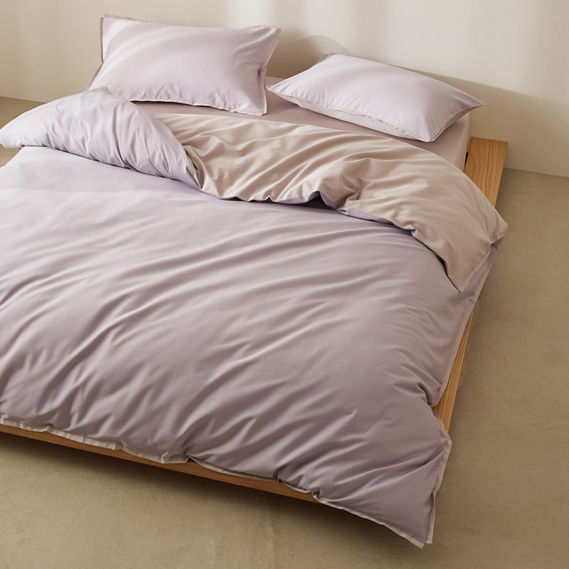 Bedding set, cotton, solid color, modern