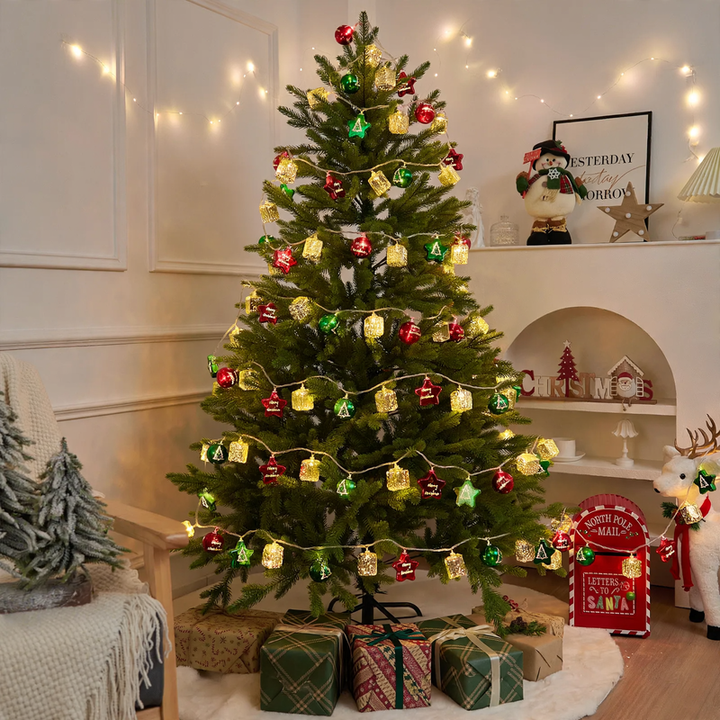 LED light string for festive Christmas decoration