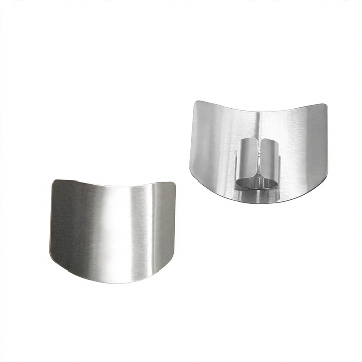 Stainless steel finger guard for the kitchen