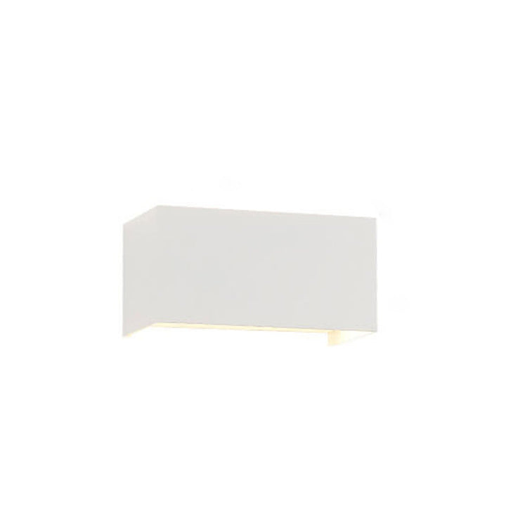 Modern Outdoor Waterproof Rectangular LED Up and Down Illuminated Outdoor Wall Sconce Lamp | Stornfield