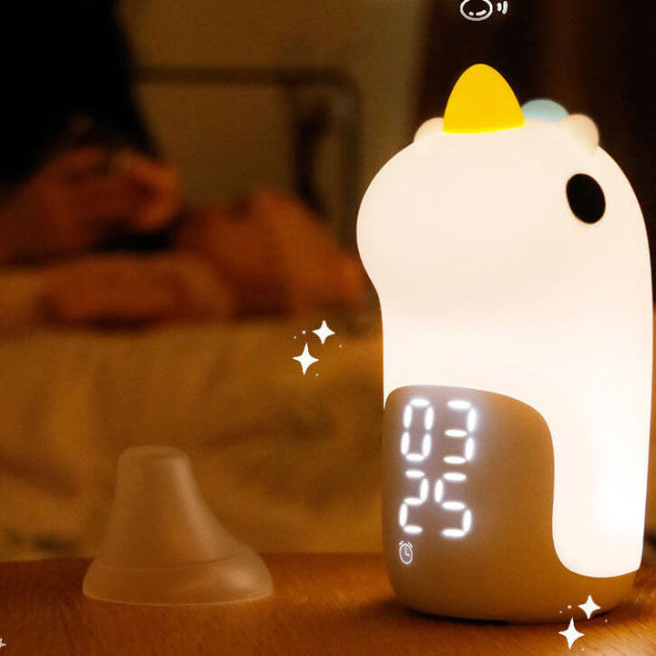 Stornfield | Unilora DreamLight Alarm Clock | Unicorn Design | Timer & LED Night Light | Nursery Decor