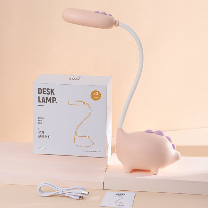 Stornfield | DinoGlow LED Desk Lamp for Kids | Eye-friendly | Rechargeable | Perfect for Kids' Rooms