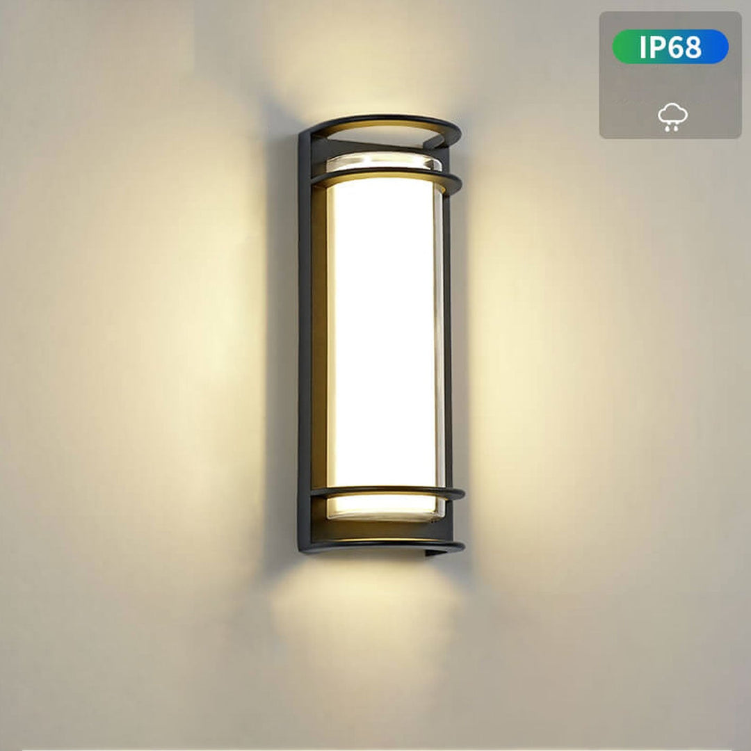 Modern Outdoor Column Waterproof LED Garden Wall Sconce Lamp | Stornfield