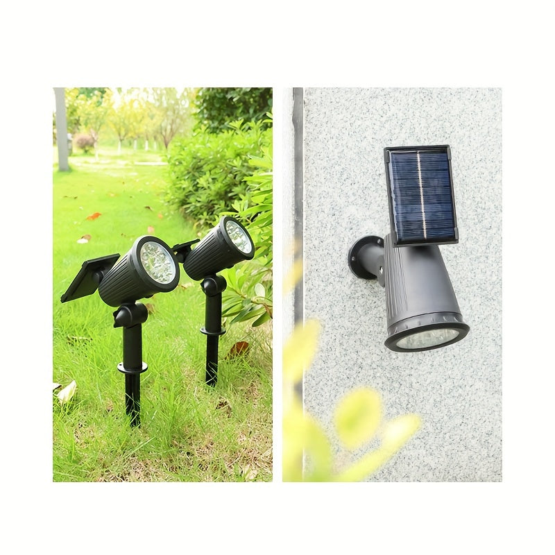 SolarLuxe Spotlight - Sustainable 9LED Garden Lighting | Stornfield