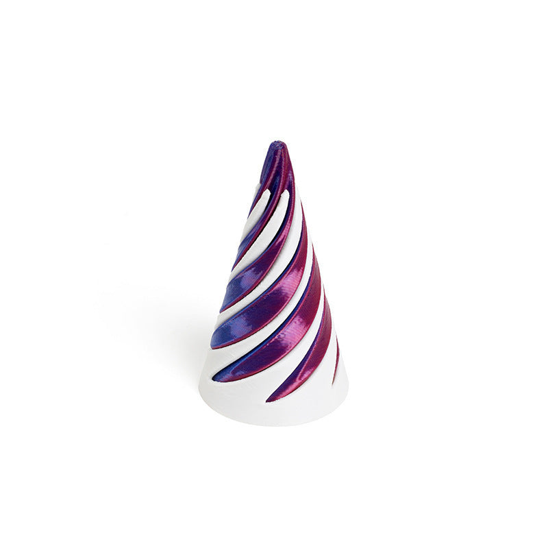 3D-printed, geometric stress relief toy, 6.4 cm