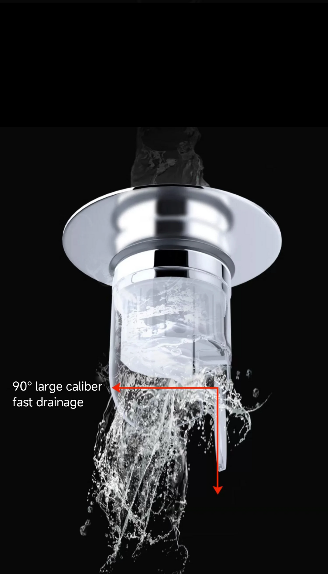 CleanSeal Universal Pop-Up Sink Plug Stornfield