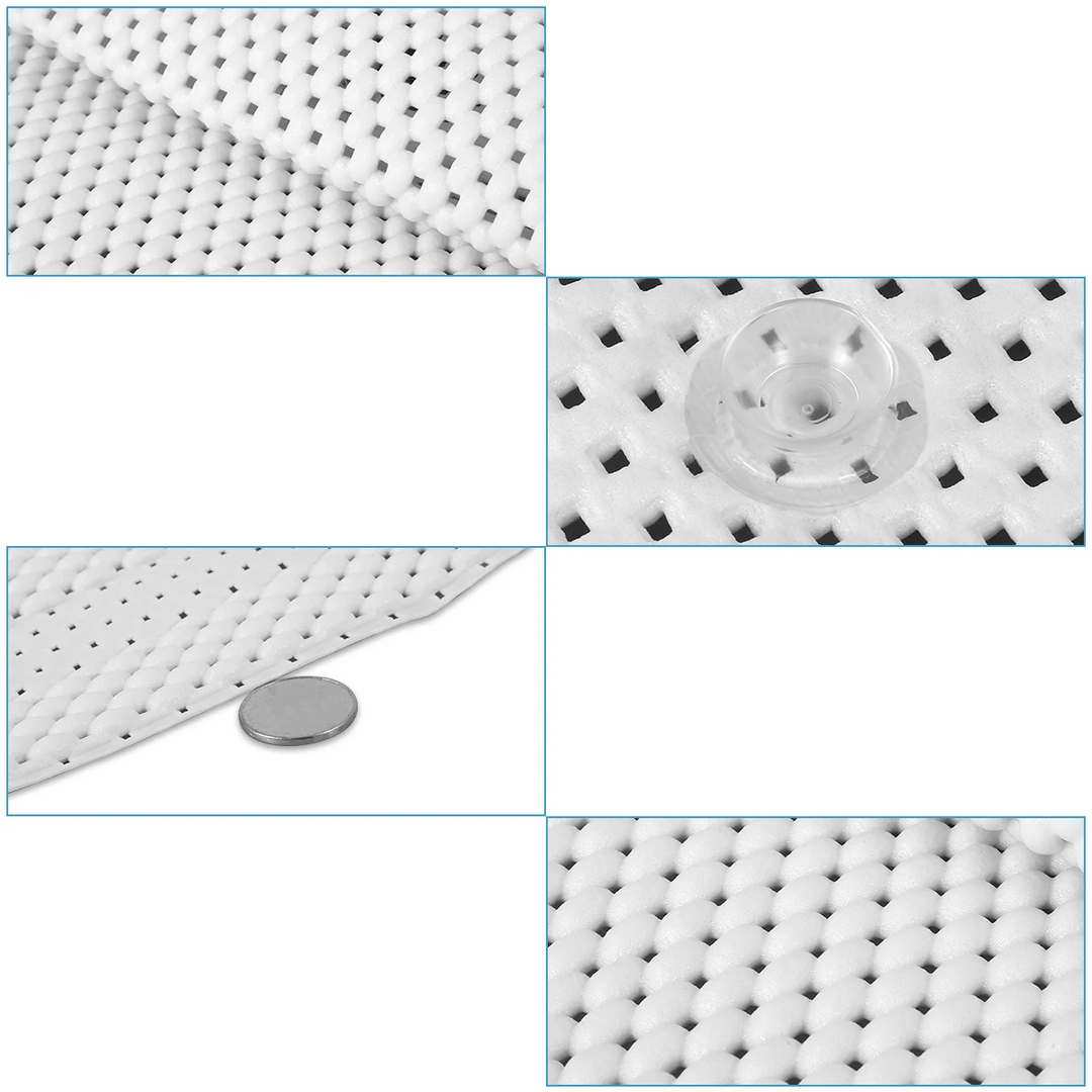 HydroComfort Non-Slip Bathtub Mat with Stornfield Pillow