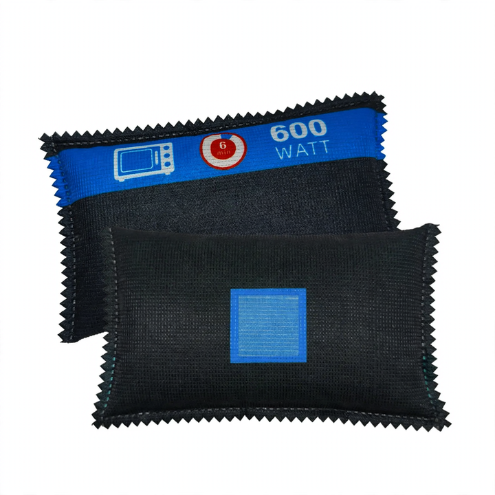 Color-changing dehumidifier bag with silica gel