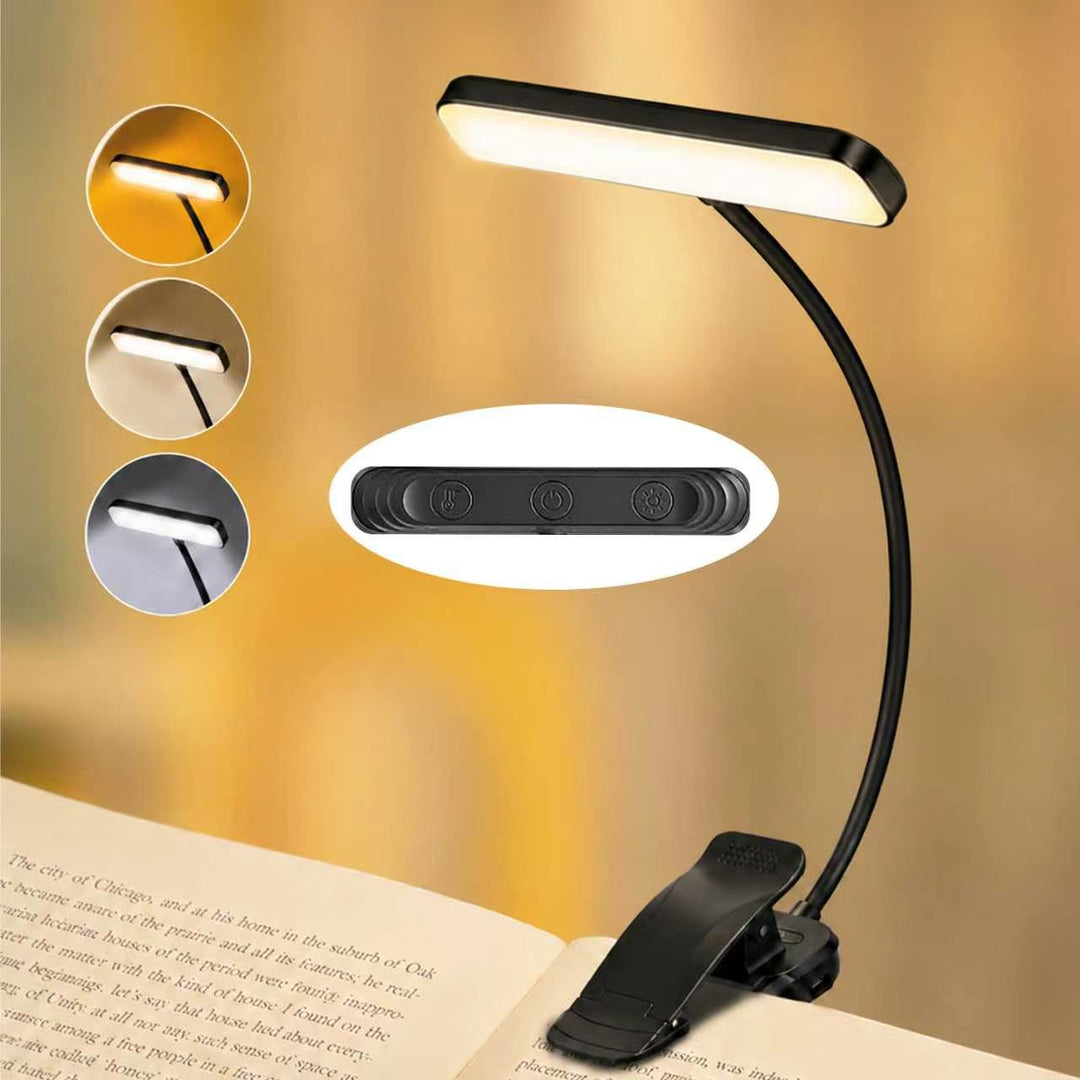LED Clamp Light, 19 LEDs, USB-C