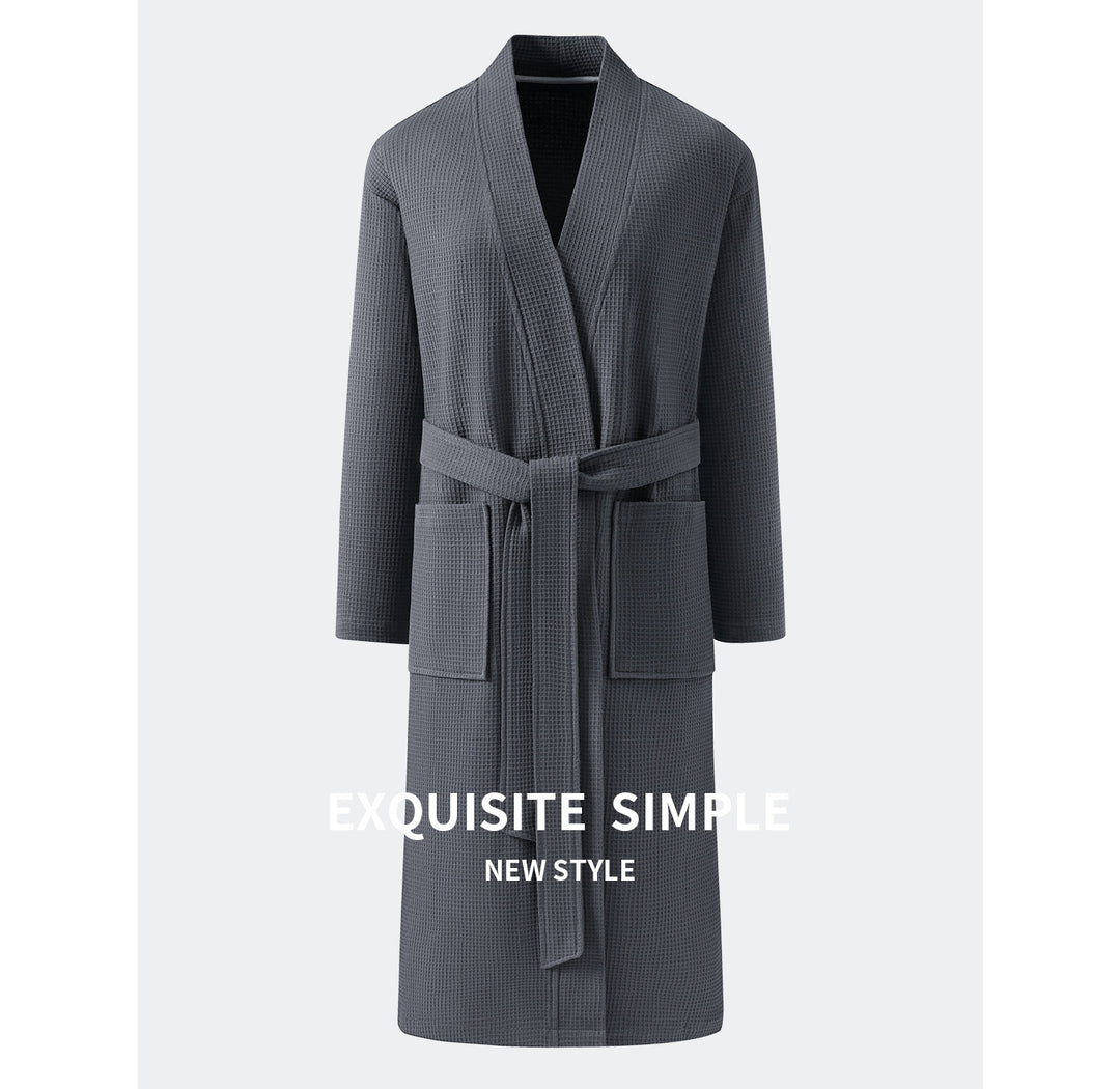 Coral fleece bathrobe for ladies