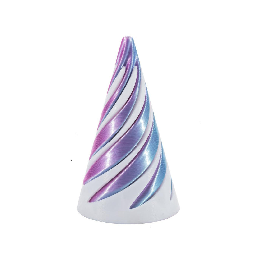 3D-printed, geometric stress relief toy, 6.4 cm