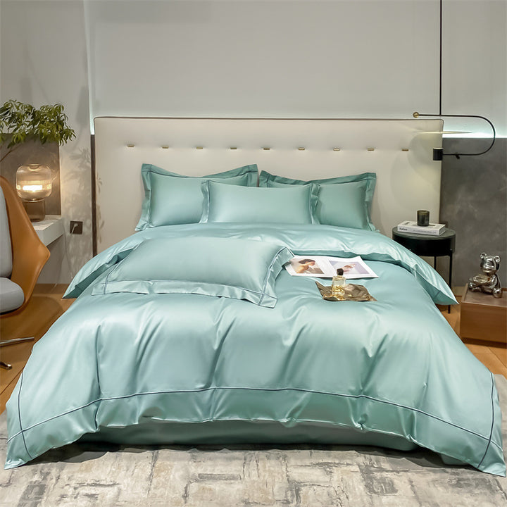 Luxurious bedding set, long-staple cotton, satin weave
