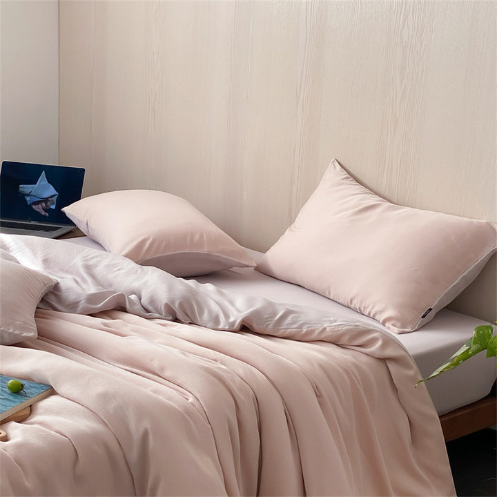 Lyocell bedding set, 3 or 4 piece, summer bedding