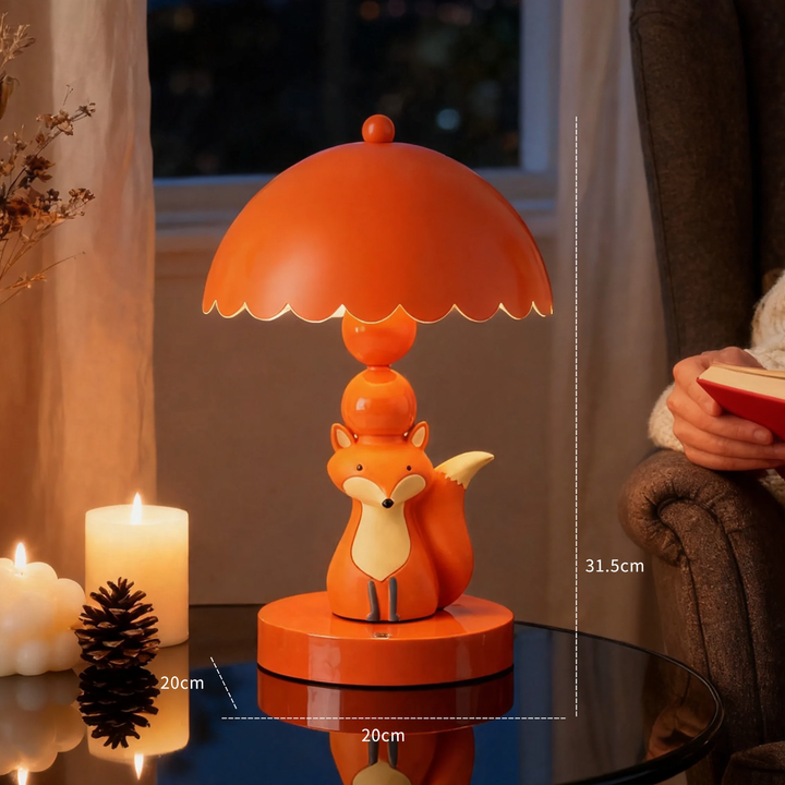 Cartoon Fox Table Lamp with Color Change