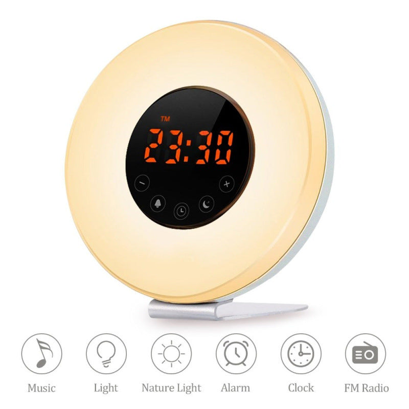LED Wake-up Light with Sunrise Simulation and FM Radio