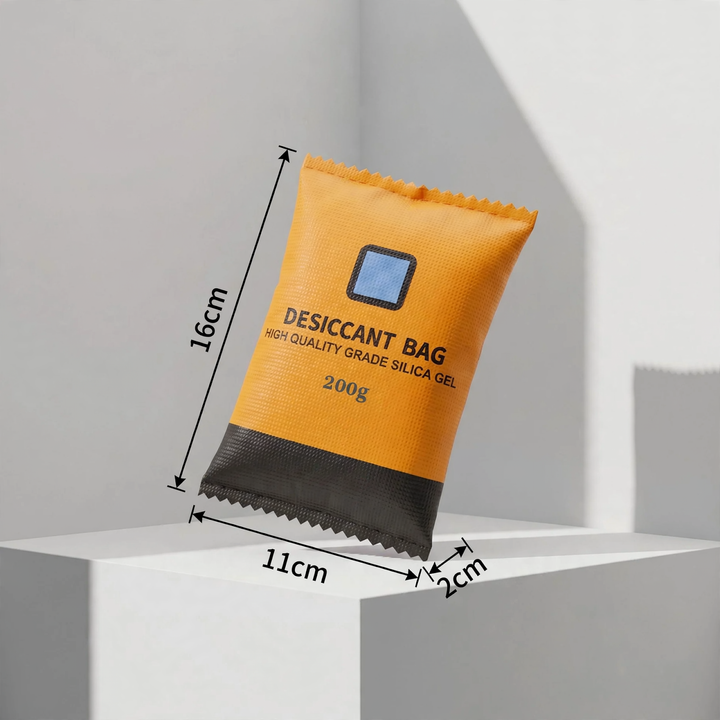 Silica gel with moisture indicator