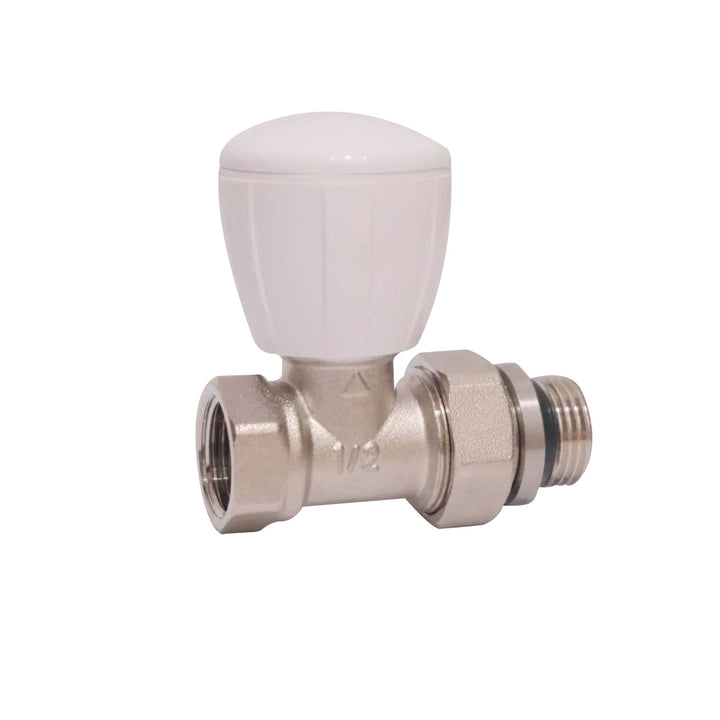 Thermostatic valve for radiators, brass