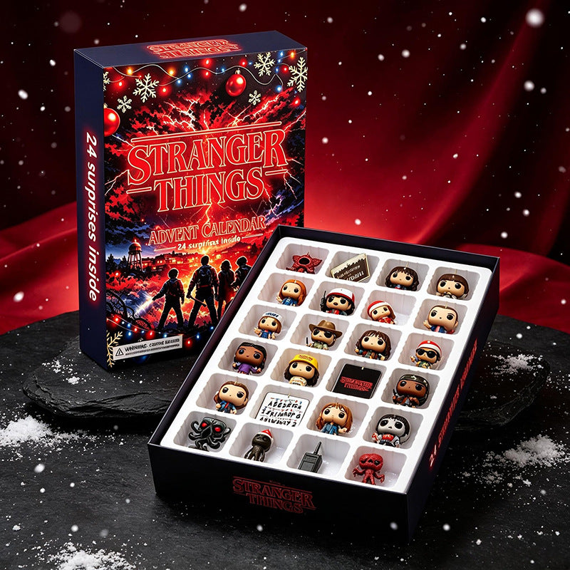 Christmas Advent Calendar with Acrylic Charms