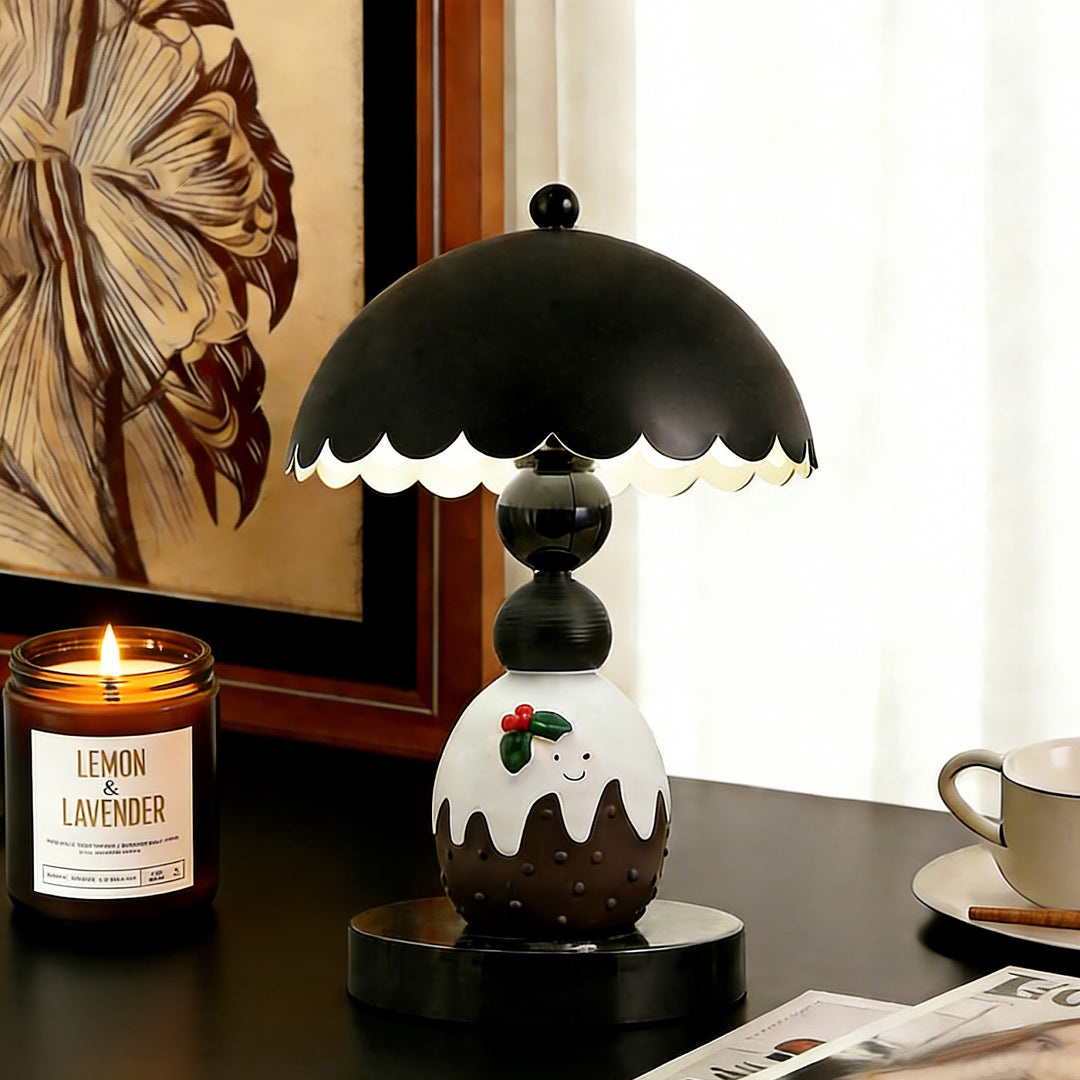 Ice Cream Cone Table Lamp Cartoon Design