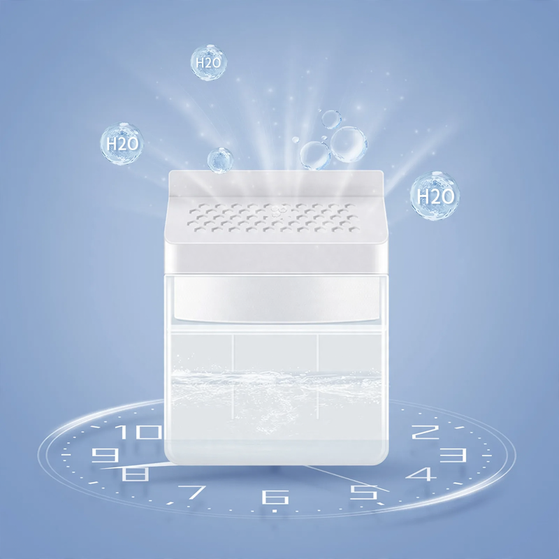 Dehumidification box with calcium chloride