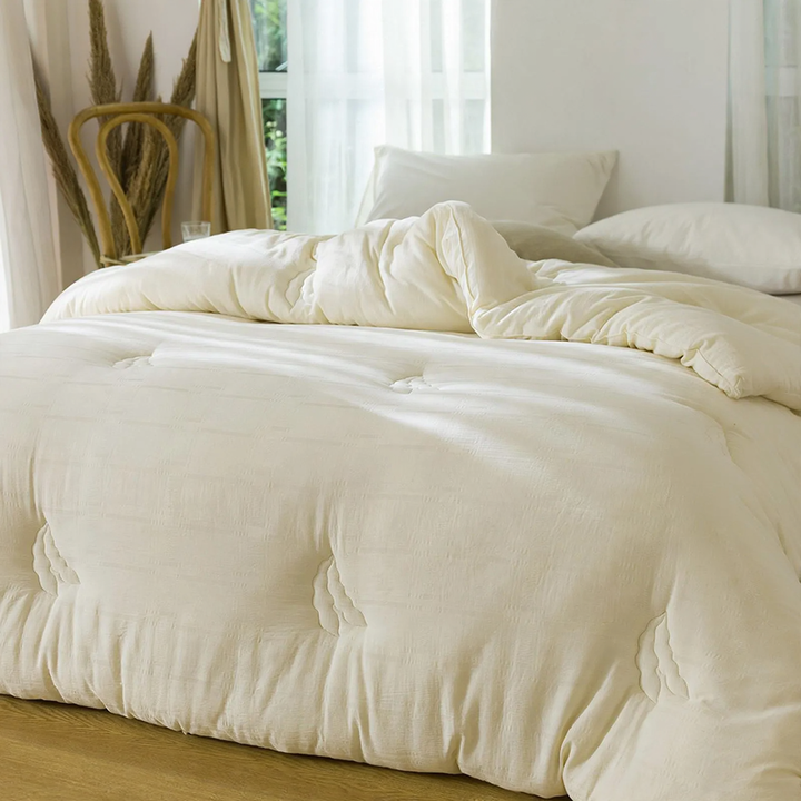 Warm Soy Fiber Comforter, pure cotton, various sizes