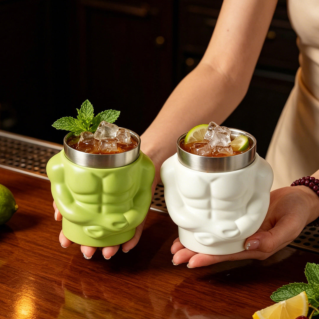 Stainless steel cup with lid, unbreakable
