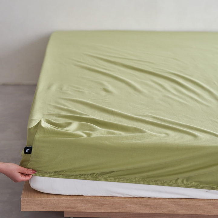 Cotton fitted sheet, 100% cotton, 1.8 m