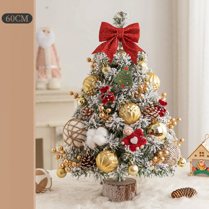 Mini Christmas tree with lighting, 45/60 cm