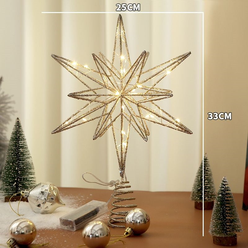 Shining Christmas tree star