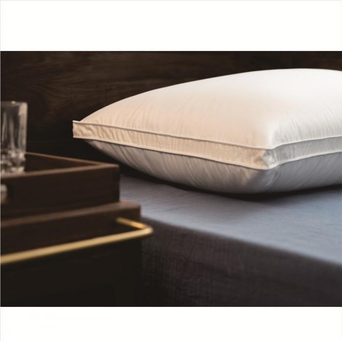 Goose down pillow for hotel comfort