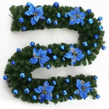Christmas decorative wreath with lighting