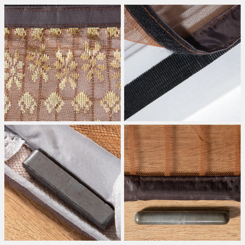 Magnetic Fly Screen Door Curtain, Polyester