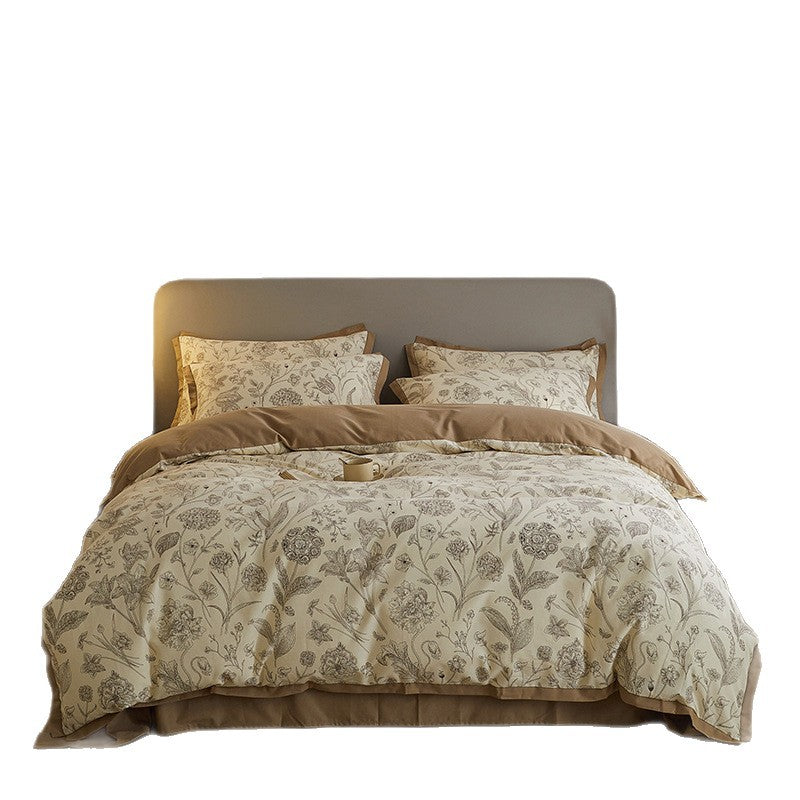 Bedding set, 100S, fluffy, floral pattern