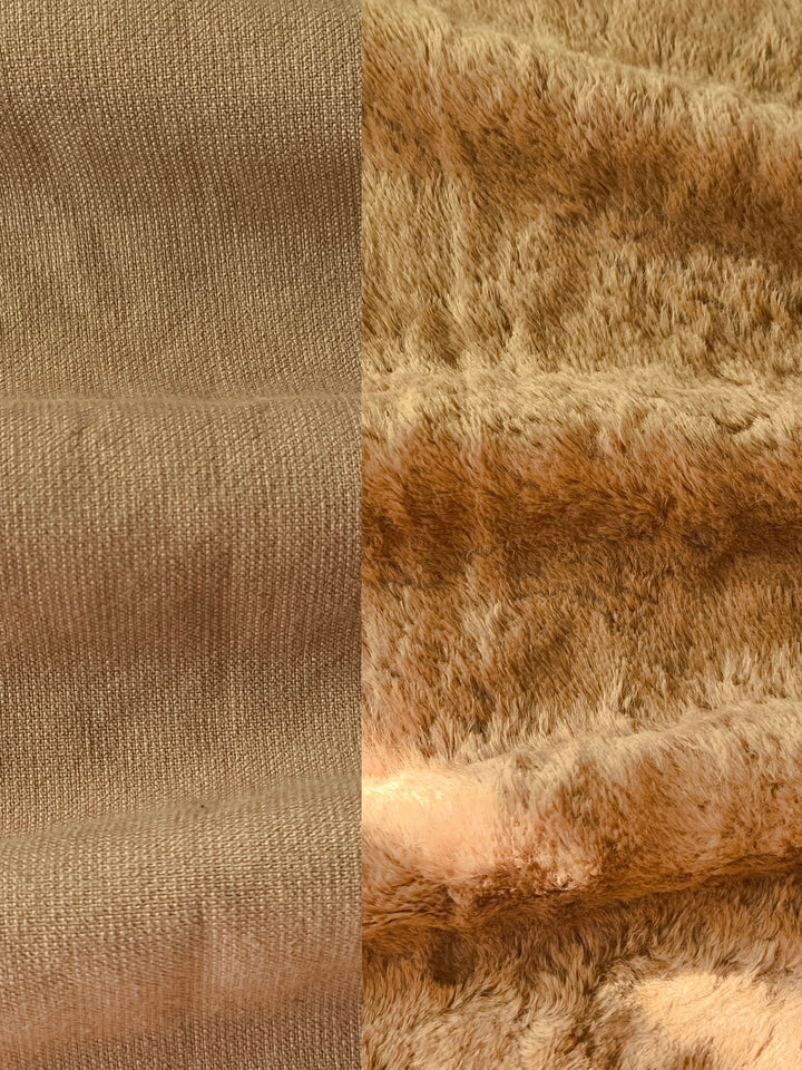 Cotton fabric with teddy bear motifs