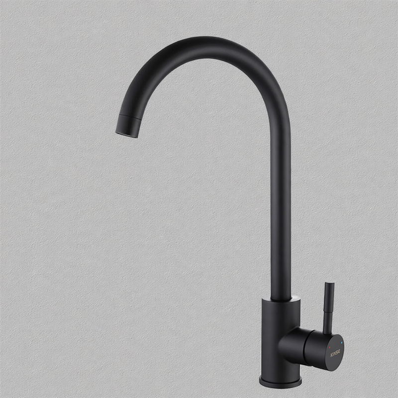 Stainless Steel Kitchen Faucet with Ceramic Valve