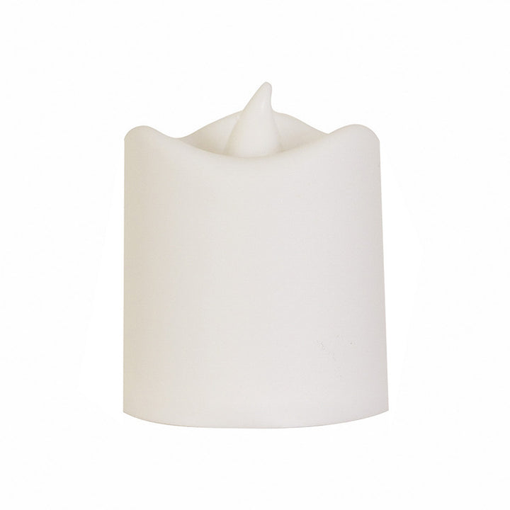LED wave candle, electronic, PVC