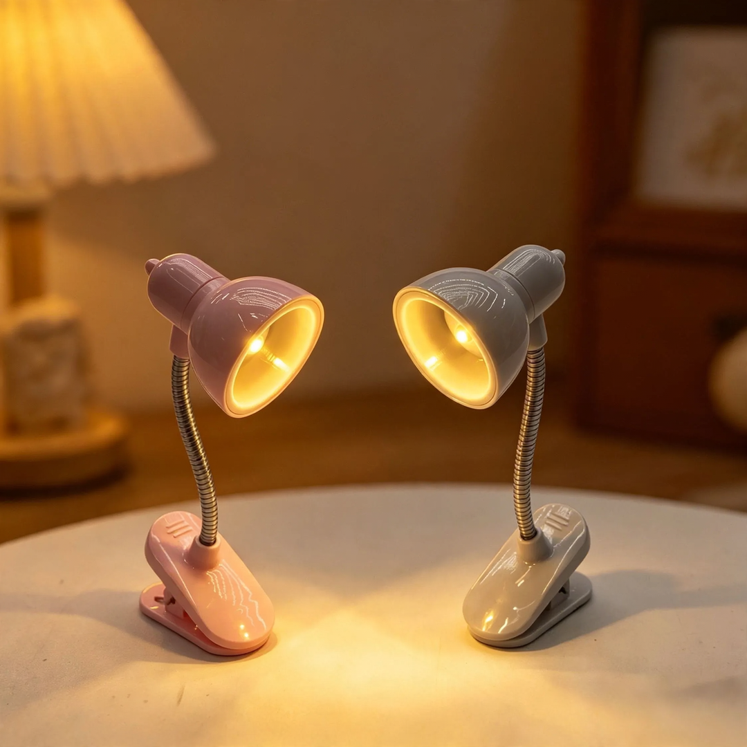 Mini-LED-Clip light with flexible neck