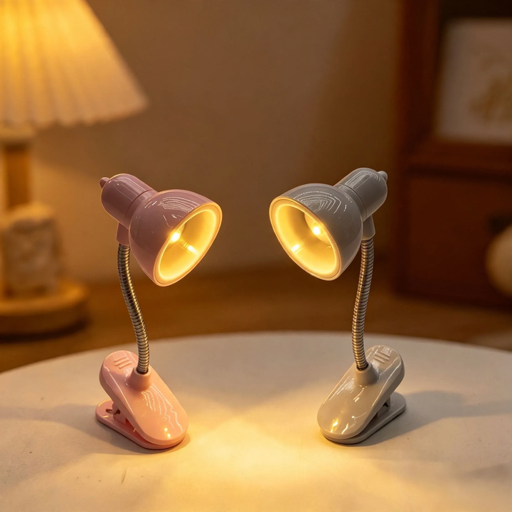 Mini-LED-Clip light with flexible neck