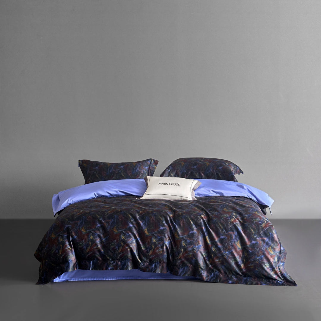 Cotton bedding set, 4-piece, 140 thread count