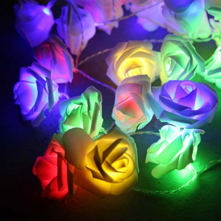 LED-Rose String Lights for Romantic Decoration