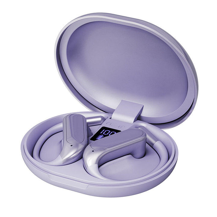 Earhook earbuds with Bluetooth 6.0 and display