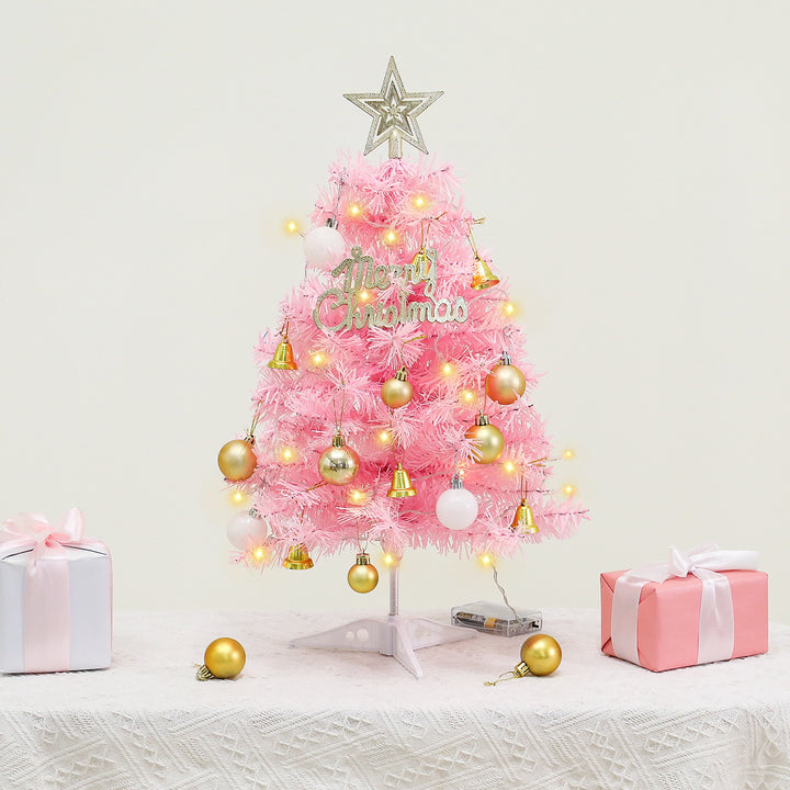 Mini Christmas tree made of PVC, 45 or 60 cm