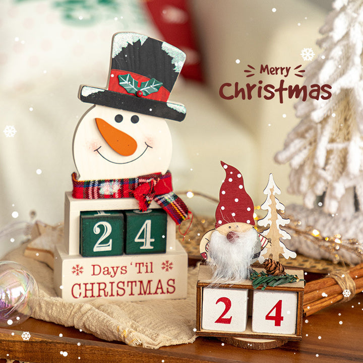 Christmas Advent Calendar made of fabric